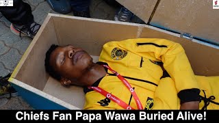 Mamelodi Sundowns 2-1 Kaizer Chiefs | Chiefs Fan Papa Wawa Buried Alive!