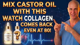 Senior's Never Use Castor Oil Alone! Mix This Oil to Boost Collagen & Fades Wrinkles|| Dr. Mandell