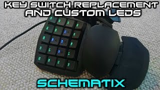 How To: Replace Razer Orbweaver Key Switch \u0026 Custom LED Colors