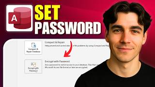 How To Set Microsoft Access Password (Tutorial 2026)