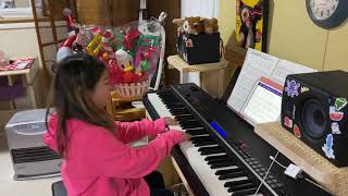 O, Holy Night - Adolphe Adam, Piano, Age8 さやかに星はきらめき - アドルフ・アダン, ピアノ, 8歳