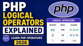 PHP Logical Operators for Beginners | Complete Guide | 2026