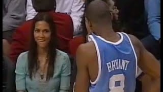 Halle Berry checking out Kobe Bryant 2005