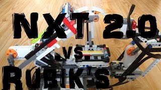 Mindstorms NXT 2.0 vs Rubik's Cube