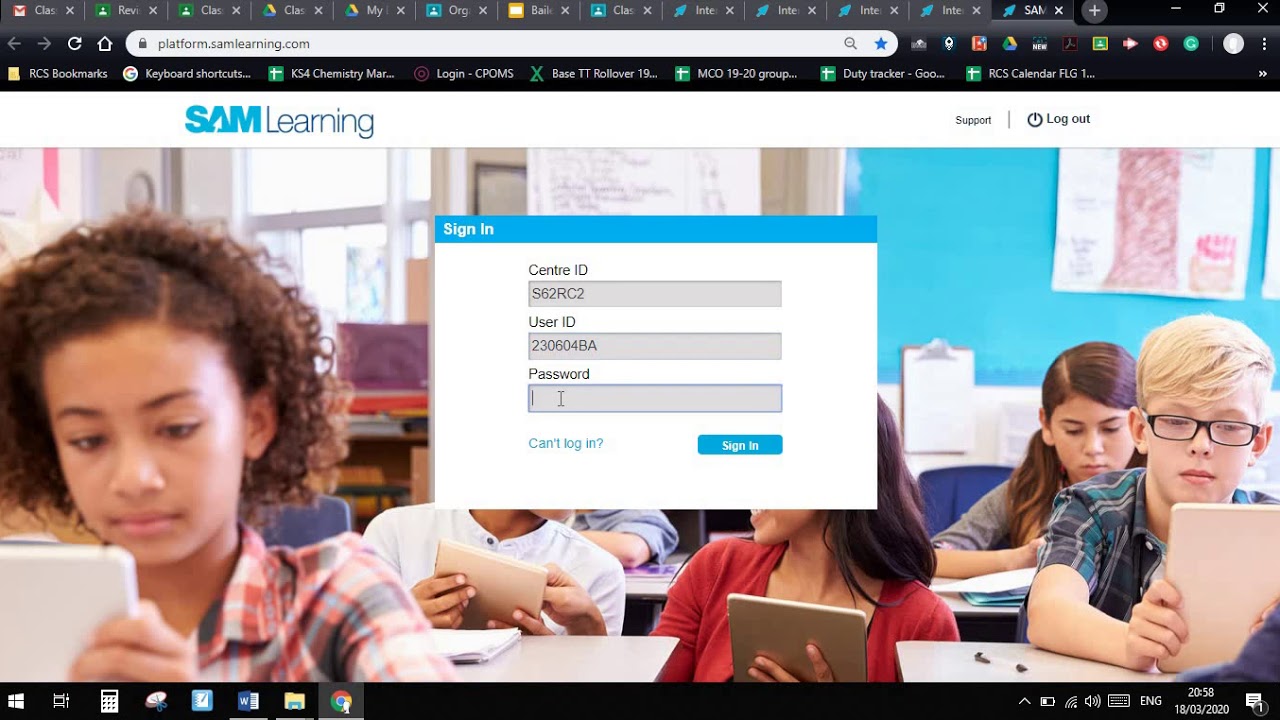 Sam Learning Youtube