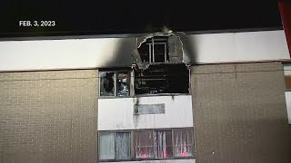 Fire evacuates residents of Wade Mertz Apartments in Sharpsville, Ohio