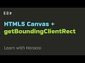 Canvas + getBoundingClientRect Demo