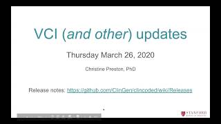ClinGen Variant Curation Interface (VCI) Updates: Releases 31 and 32