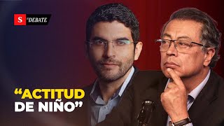 Petro pareciera tener ACTITUD DE NIÑO y no de Presidente: Hernán Cadavid | El Debate en Semana