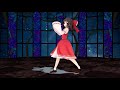 「東方mmd」霊夢にヒバナ踊ってもらった