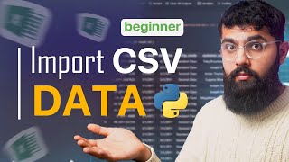 How to Pull DATA from a CSV file in Python - EASY