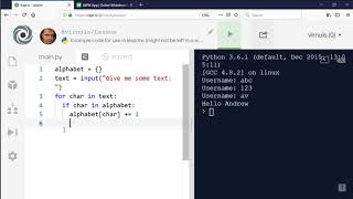 Python 3 - Using Dictionaries