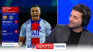 Barcelona 1-4 Paris Saint-Germain - Goal reaction as it happened