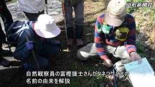 鶴岡・大山で自然観察会