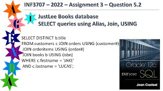 INF3707 - 2022 - Assignment 3 - Question 5.2
