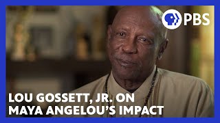 Louis Gossett, Jr. honors Maya Angelou's storytelling impact | American Masters | PBS