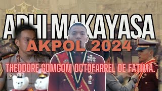 Mengenal Lebih Dekat Penerima Adhi Makayasa Akpol 2024 | Theodore Gomgom Octofarrel De Fatima