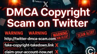 🚨 DMCA COPYRIGHT SCAM on Twitter EXPOSED – They Want Your Login (Account Takeover) 🚨