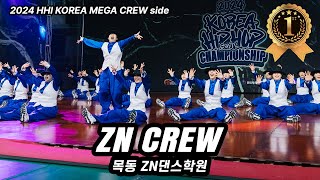 HHI korea 2024 / ZN CREW / Gold Medalists 🥇 / Mega crew Division