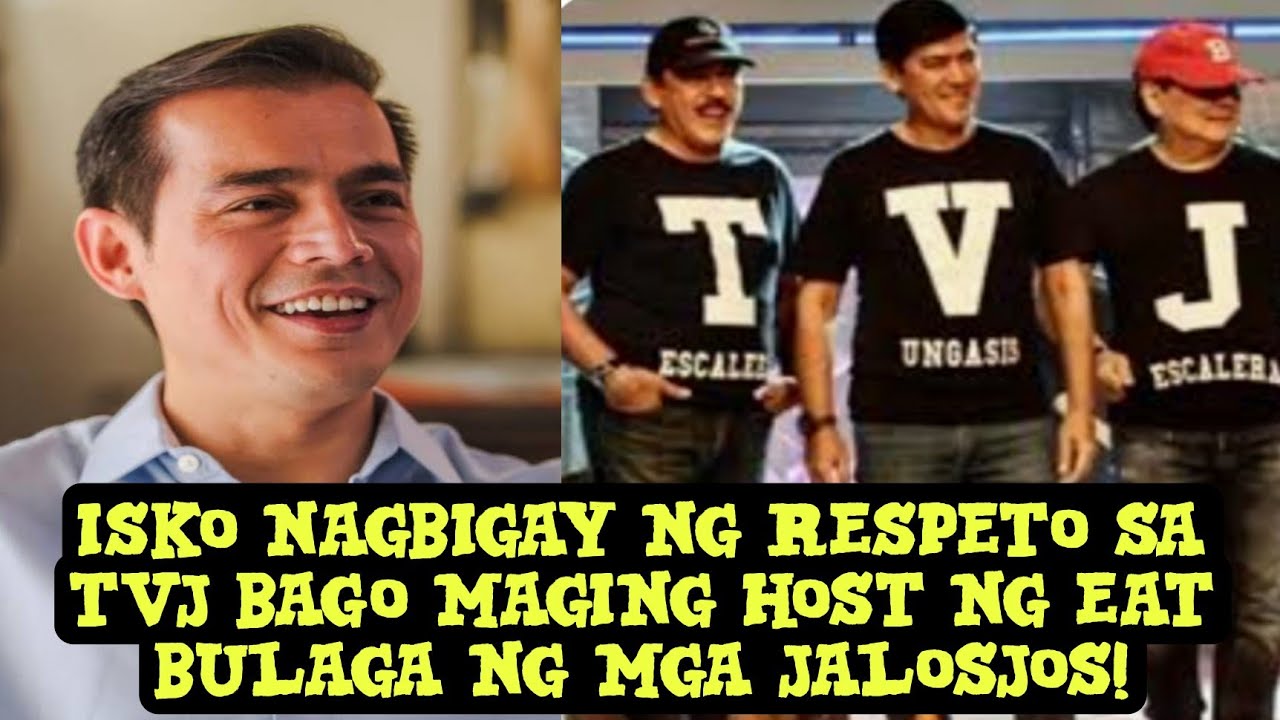 ISKO MORENO NAGBIGAY NG RESPETO SA TVJ BAGO MAGING HOST NG EAT BULAGA ...