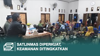 Rapat Koordinasi: Satlinmas Diperkuat, Keamanan Ditingkatkan