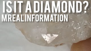 How to Tell If It's a Real Diamond or Just Quartz? | Scratch Test, Light, and Raw Stone Secrets