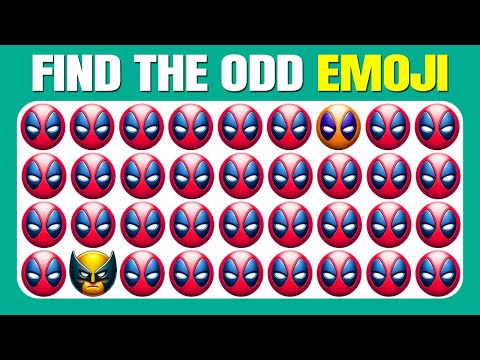 Encuentra el ODD One Out – Edición Deadpool | Fácil, Medio, Difícil – 30 niveles finales