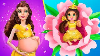 Belle and Her Baby / 12 DIY Baby Doll Hacks and Crafts