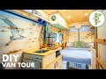 VAN TOUR | Tons of Smart Ideas in this Spectacular Conversion | Our VANLIFE Tiny Home