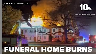 Fire At Historic Mortuary
