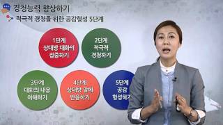 [한사평NCS]NCS의사소통능력 - 적극적 경청을 위한 공감형성 5단계