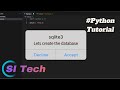 How to handle database in Python | Python SQLITE3 | Python tutorials | For beginners