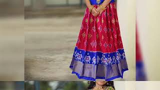 IKKAT PURE SILK LEHENGHAS