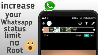 How to remove your WhatsApp status limit upload watsapp status of more than 30 seconds by nowhatsapp