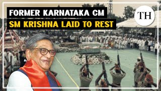 Former Karnataka chief minister S.M. Krishna laid to rest with State honours