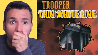 Trooper - Thin White Line (REACTION) First Time Hearing It