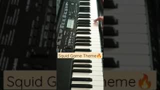 Squid Game Theme 🔥❤️✨🤩😱Piano Cover🎹#shorts #viral #squidgame