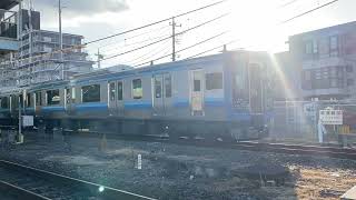 JR東日本E131系500番台（G-04）　相模線　社家　Iphone11Pro　2022/1/31