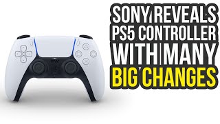 PlayStation 5 Controller Revealed - New Features & Biggest Changes (PS5 Controller)
