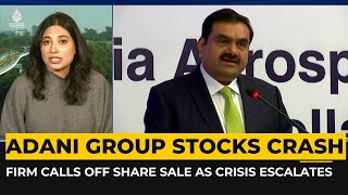 India’s Adani calls off $2.5bn share sale in big setback