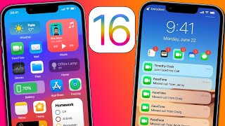 iOS 16 - НОВЫЕ ФИШКИ iOS 16. Внешний вид iOS 16 и главные фишки iOS 16!