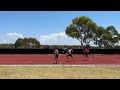 illawong high velocity jan 2025 men’s 100m heat 2