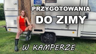 Zimowe przygotowania w kamperze