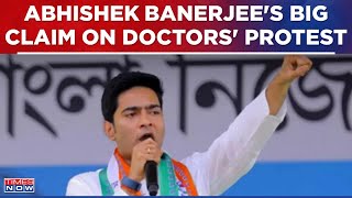 TMC's Abhishek Banerjee Blames Doctors' Protest For Accident Victim's Death; Doctors' Body Hits Back