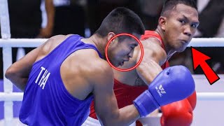 KNOCKOUT!! EUMIR MARCIAL VS THAILAND FULL FIGHT Final Boxing SEA Games 31