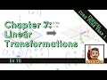 Linear Transformations 6 • Invariant Lines pt. 2, Combined Transformations • CP1 Ex7D • 🎯