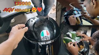 AGV helmet 😍 | Dream Helmet | #bikelover #rider #ntorqvlogs #agv #agvhelmets #helmet #youtube #vlog