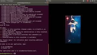 Flutter RaisedButton Simple Example