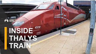 Inside of A High-Speed Thalys Train | Benelux Trains | Rail Ninja Review