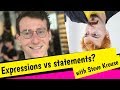 Expressions versus statements? The future of functional programming (with Steve Krouse)